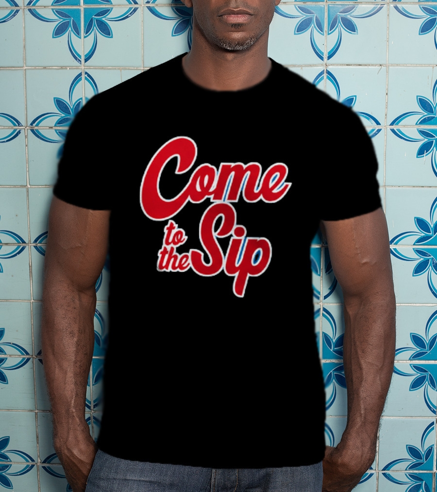 Trinidad Chambliss Jesus Won Come To The Sip T-Shirt