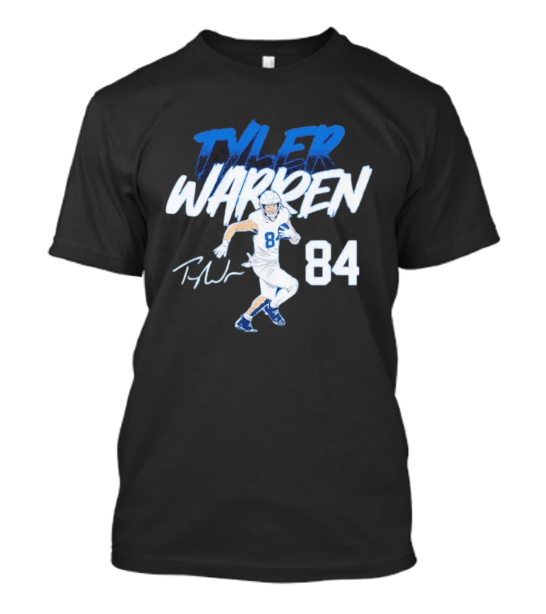 Tyler Warren 84 Indianapolis Colts Pose T-Shirt