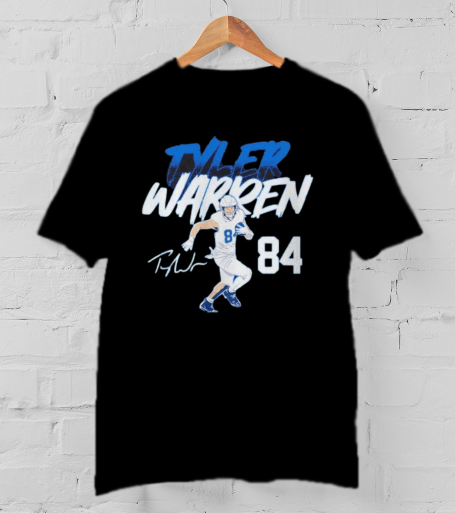 Tyler Warren 84 Indianapolis Colts Pose T-Shirt
