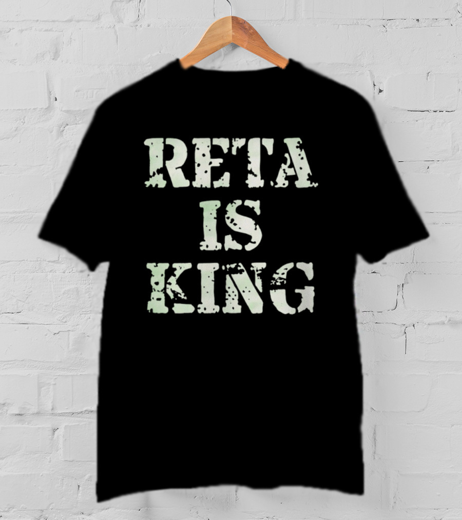 Retail Is King Distressed Shopping Business T-Shirt