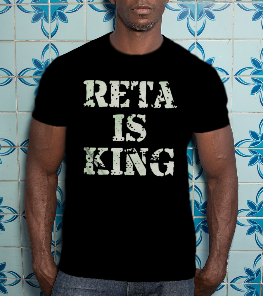 Retail Is King Distressed Shopping Business T-Shirt