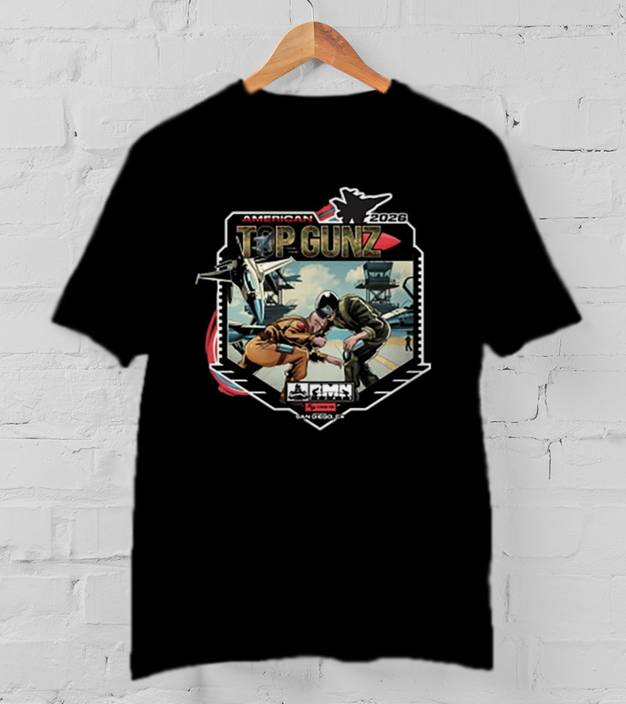 RMN Events American Top Gunz 2026 Fighter Jets San Diego T-Shirt