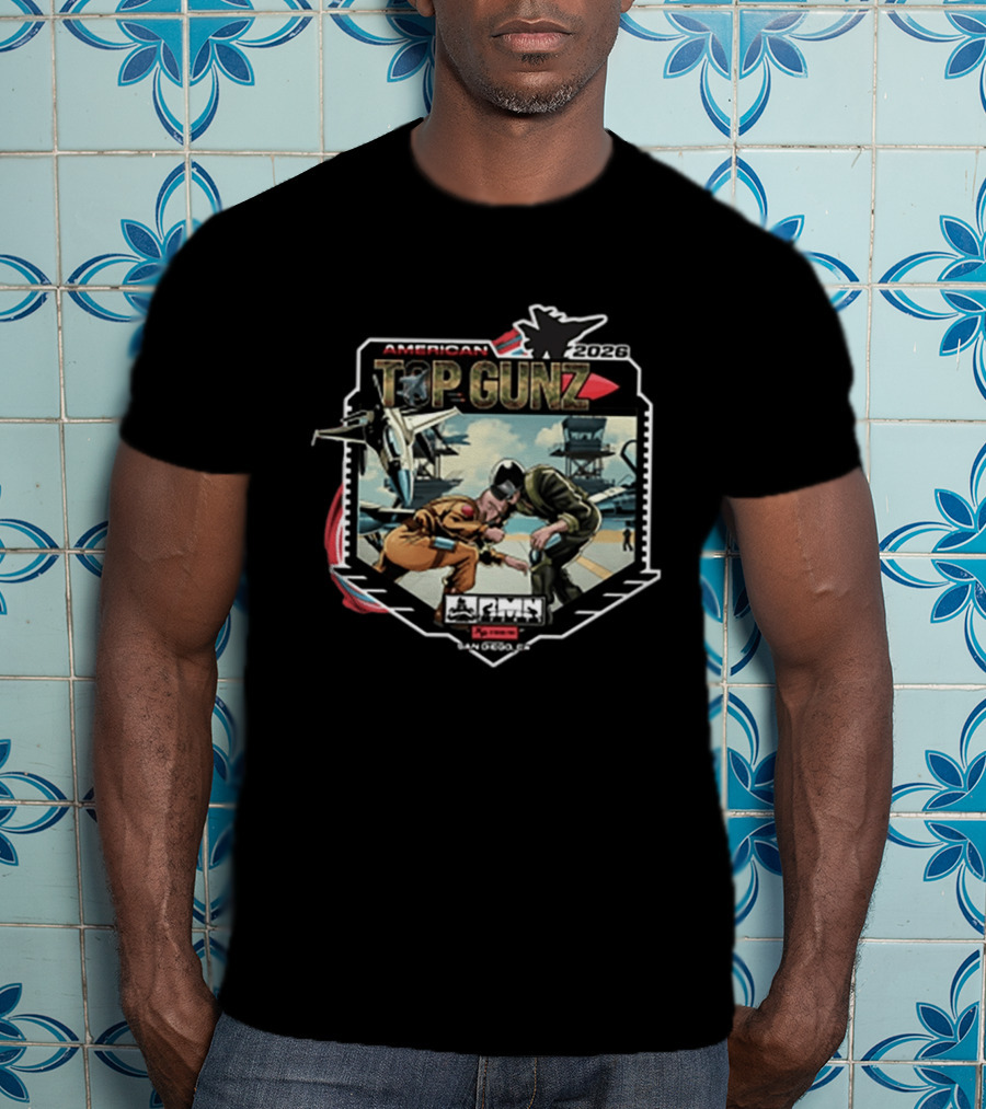 RMN Events American Top Gunz 2026 Fighter Jets San Diego T-Shirt