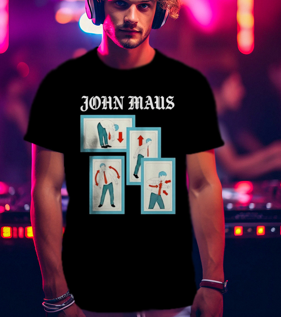 John Maus Synth Pop Indie Music Performance Illustrations T-Shirt