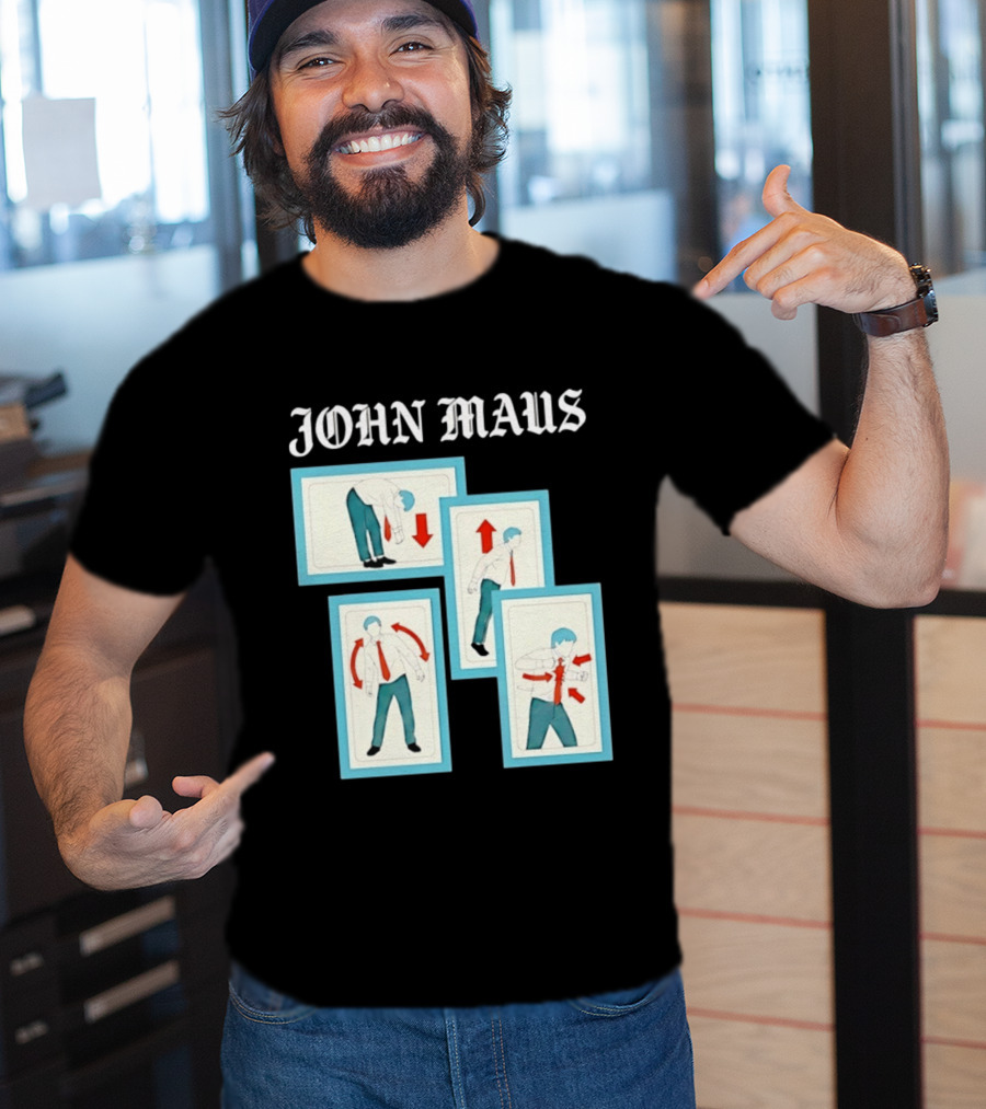 John Maus Synth Pop Indie Music Performance Illustrations T-Shirt