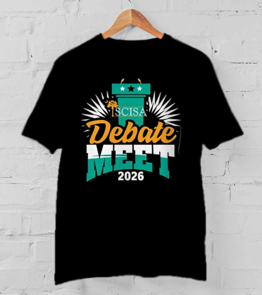 SCISA Debate Meet 2026 Podium Stars Event T-Shirt