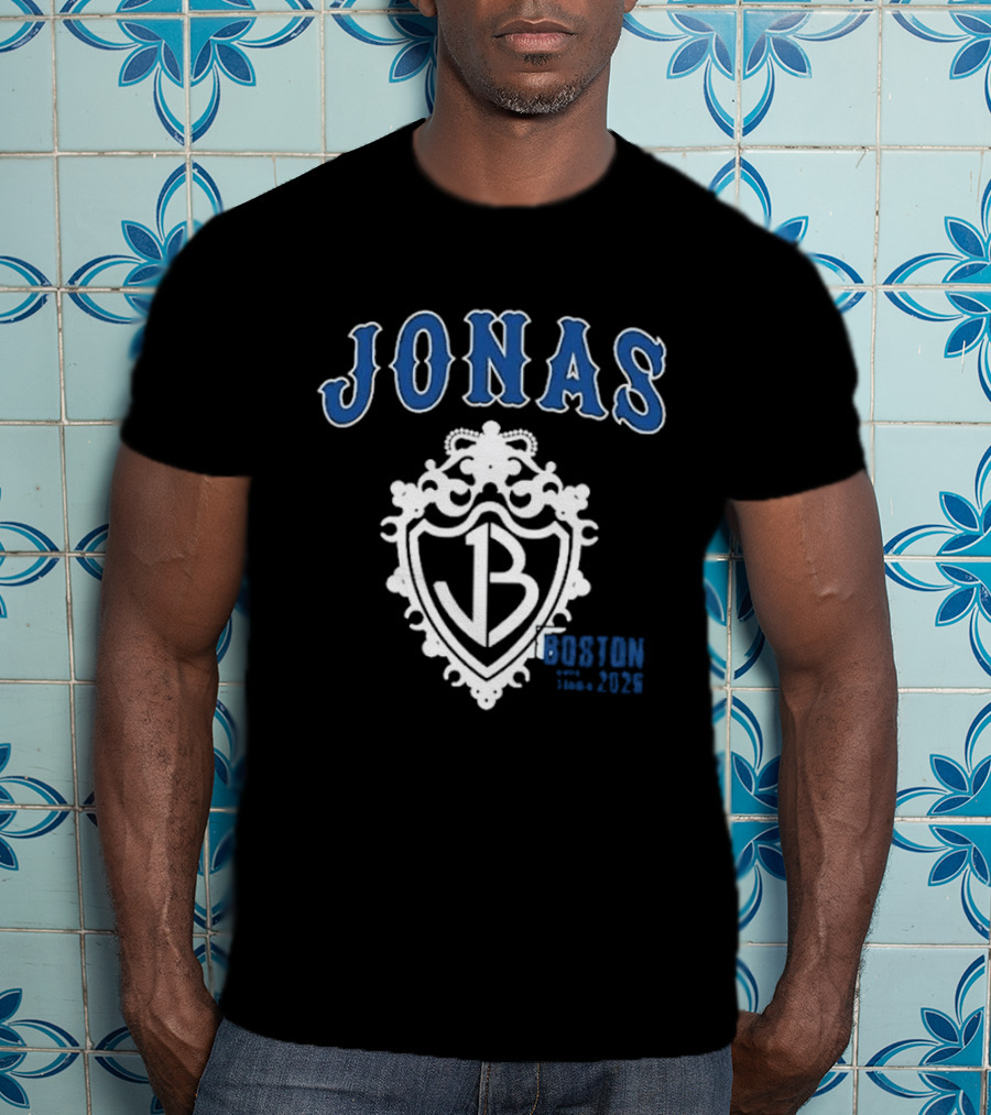 Jonas Brothers The Burning Up Tour All Over Again Boston MA Sep 25 2026 T-Shirt
