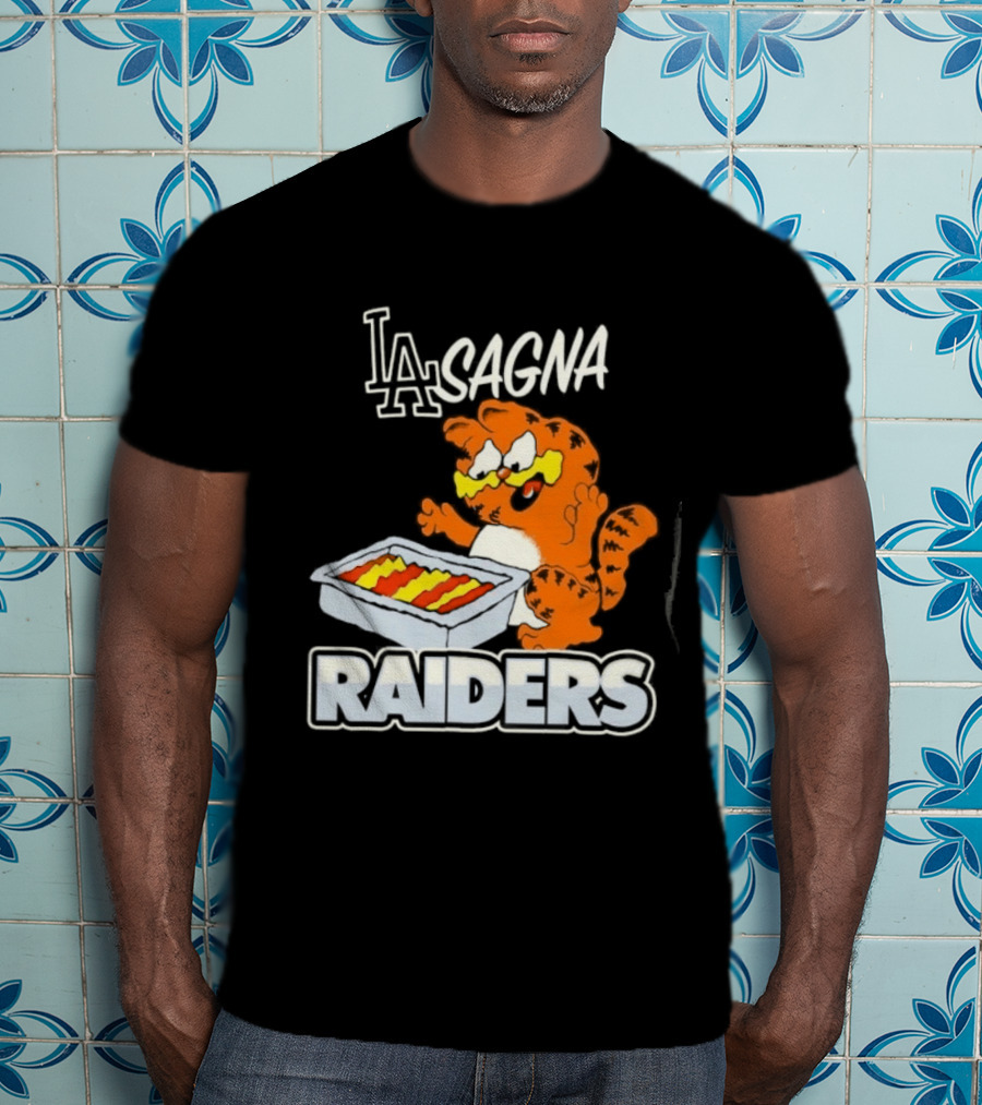 LA Lasagna Cat Raiders T-Shirt