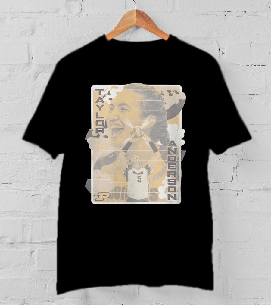 Taylor Anderson Purdue Boilers Volleyball Number 5 Player T-Shirt