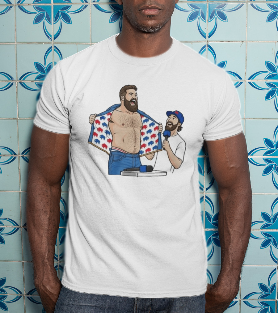 Ryan Fitzpatrick Less Buffalo Bills Celebration With Josh Allen T-Shirt