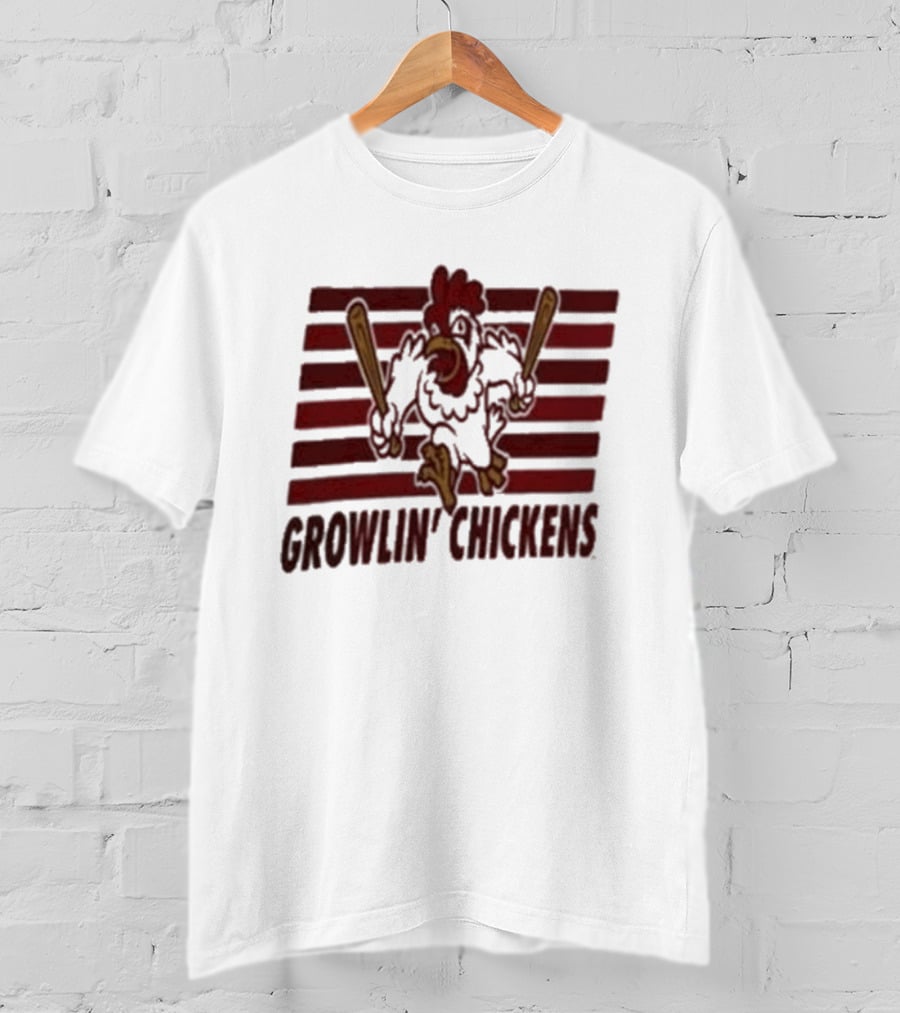 Growlin Chickens Northwest Arkansas Naturals Minor League Baseball MiLB T-Shirt