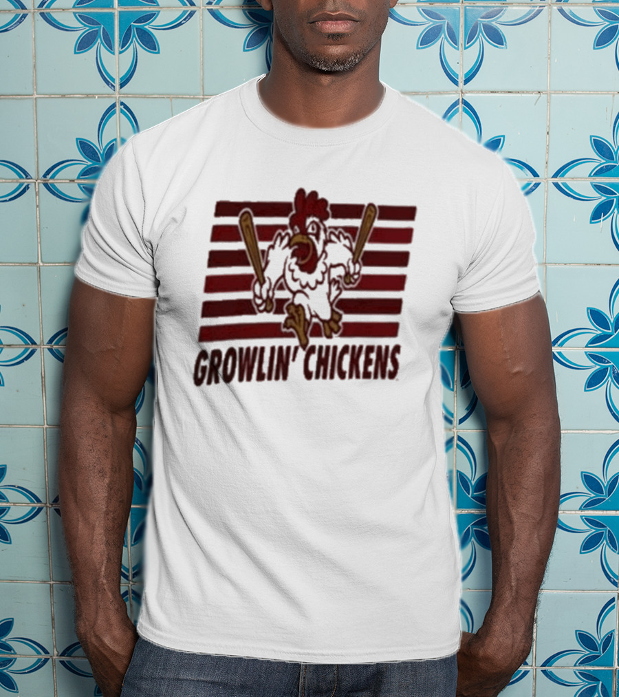 Growlin Chickens Northwest Arkansas Naturals Minor League Baseball MiLB T-Shirt