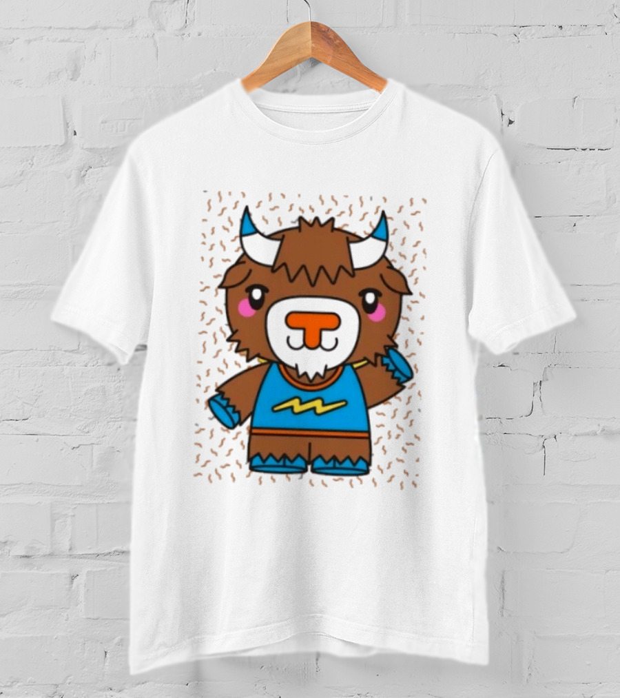 Oklahoma City Thunder Rumble The Bison Basketball T-Shirt