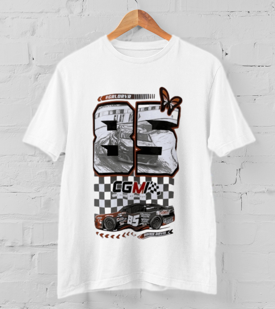 Quinn Davis City Garage Motorsport 85 GRLDRV Racing T-Shirt