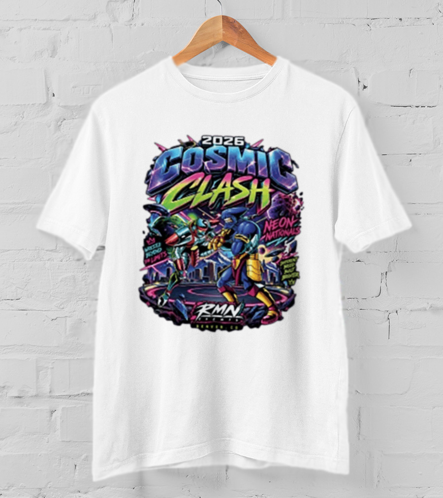 2026 Cosmic Clash Neon Nationals RMN Events T-Shirt