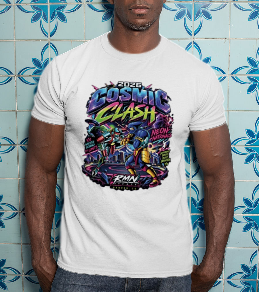 2026 Cosmic Clash Neon Nationals RMN Events T-Shirt