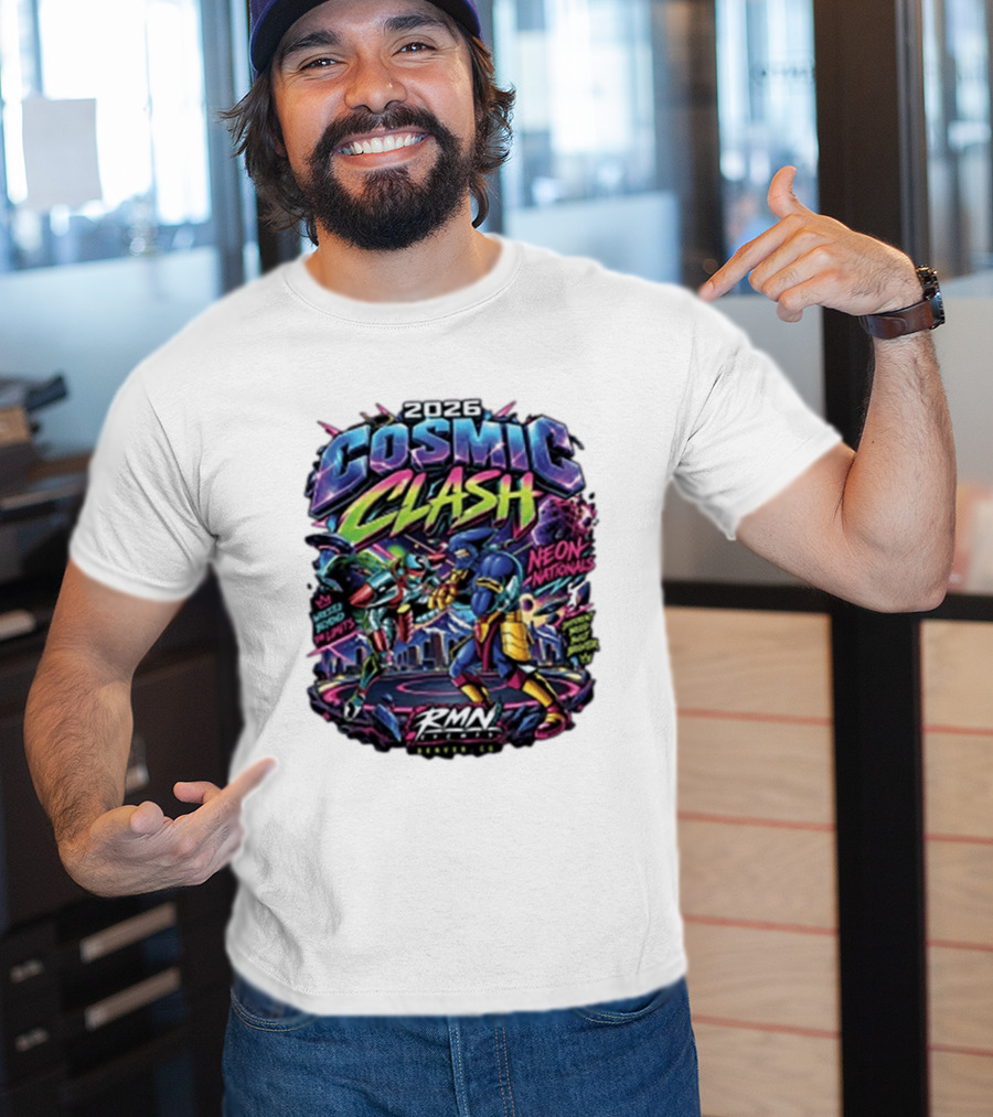 2026 Cosmic Clash Neon Nationals RMN Events T-Shirt