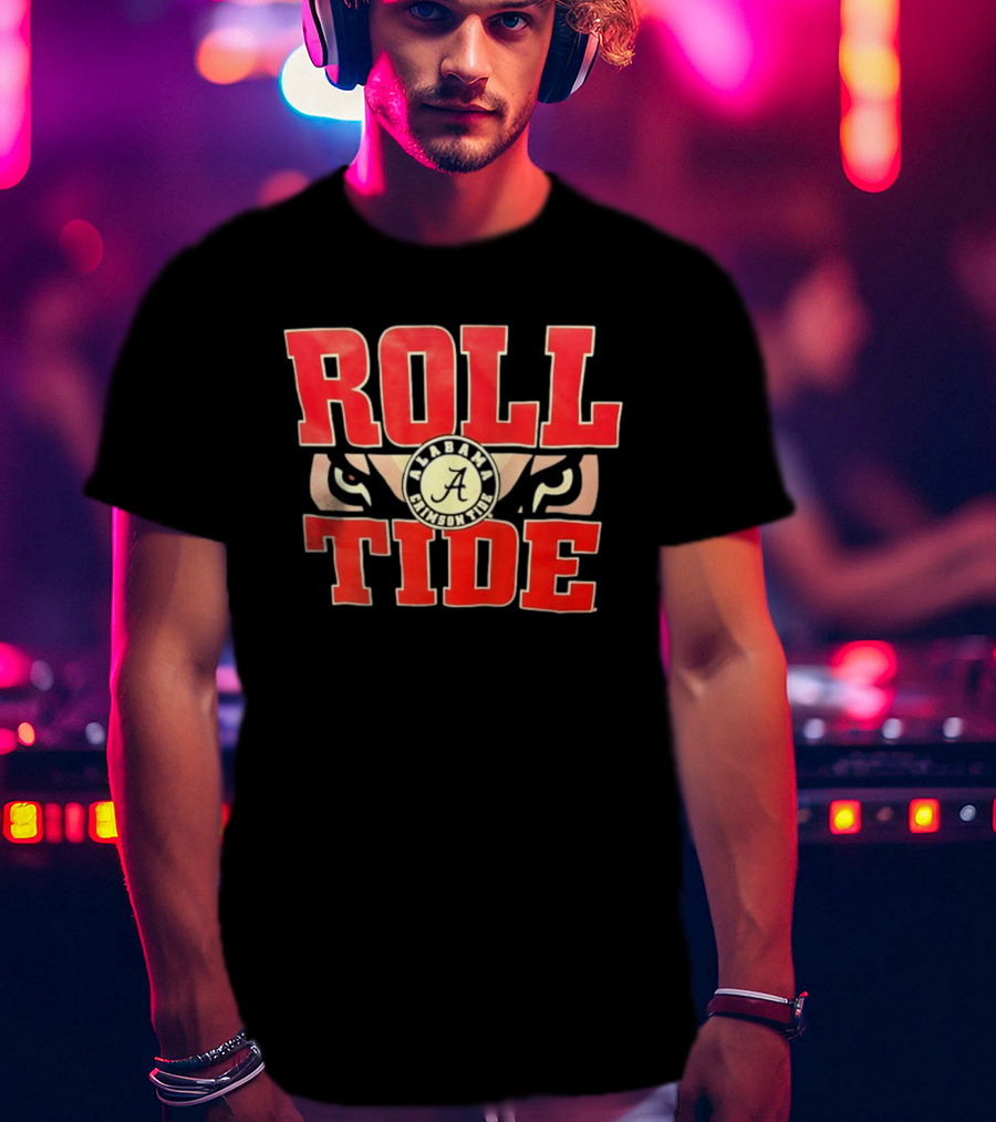 Alabama Crimson Tide Roll Tide NCAA Football Fan T-Shirt