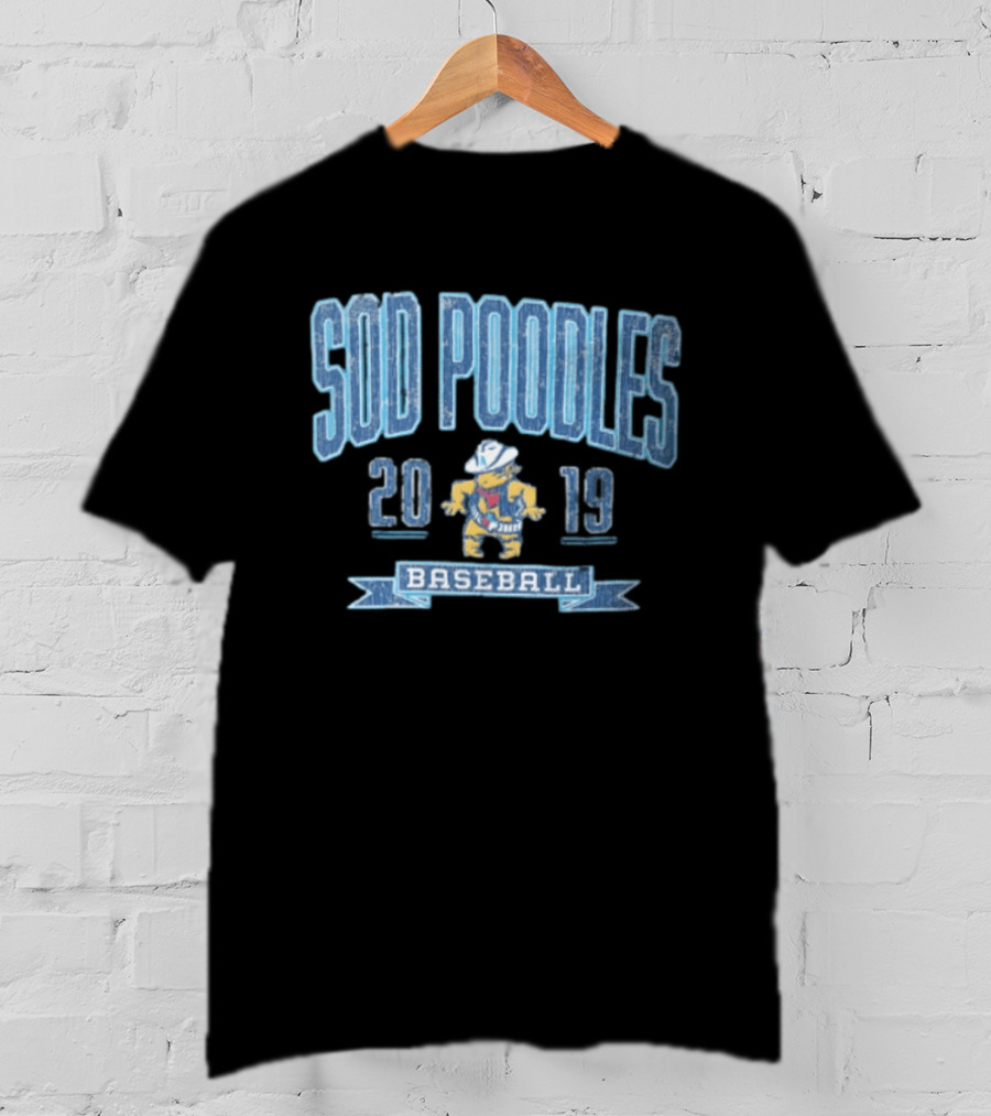 Sod Poodles 2019 Baseball Cowboy Hat Vest T-Shirt