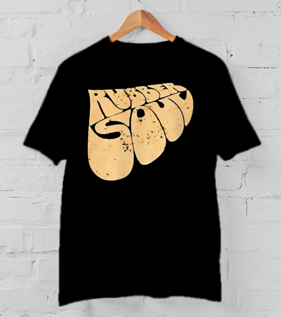 Distressed Rubber Soul Vintage Classic Rock T-Shirt