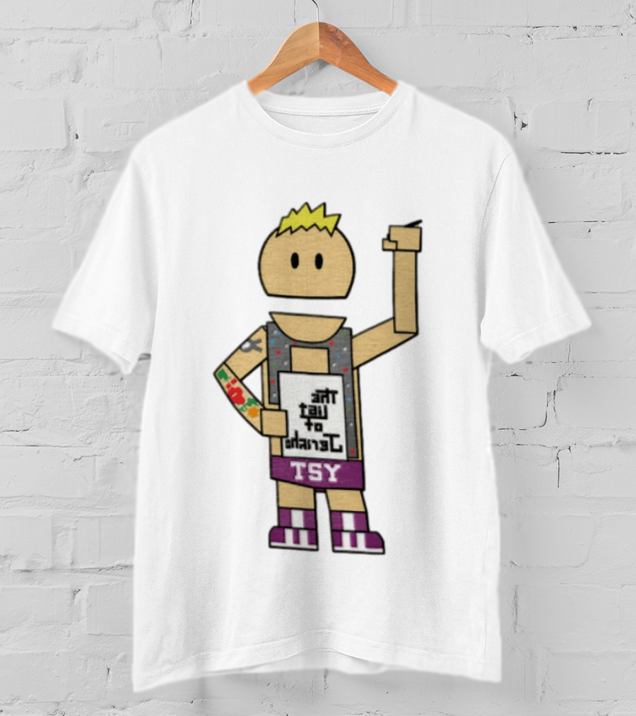 Ant Tail To Odarac Cartoon Tattooed Arm Fist TSY T-Shirt