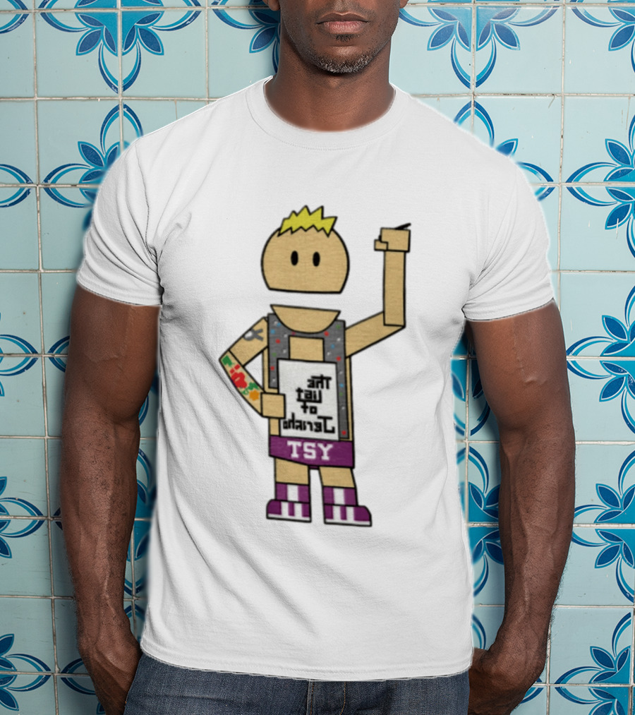 Ant Tail To Odarac Cartoon Tattooed Arm Fist TSY T-Shirt