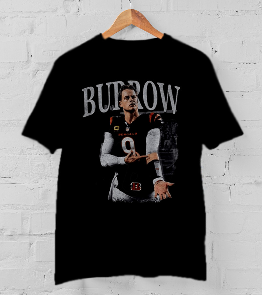 Joe Burrow Bengals Game Day Quarterback Action T-Shirt