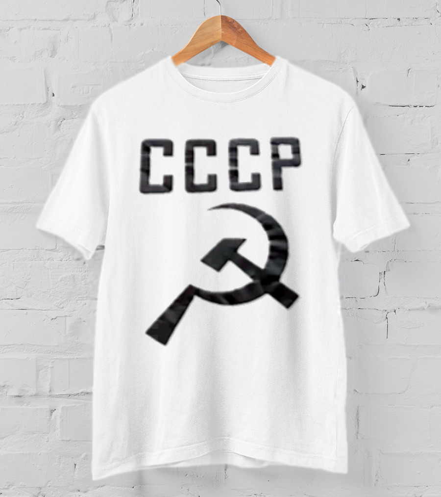 CCCP Black Hammer And Sickle T-Shirt