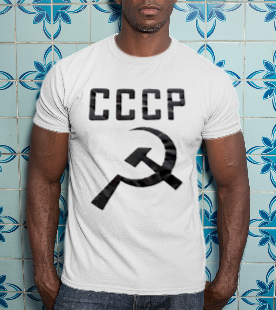 CCCP Black Hammer And Sickle T-Shirt