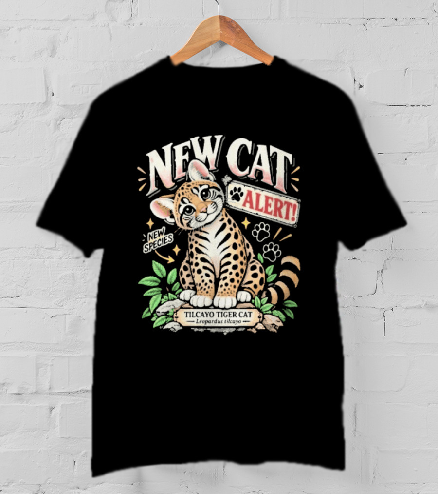 New Cat Alert Leopardus Tilcayo New Species Discovery T-Shirt