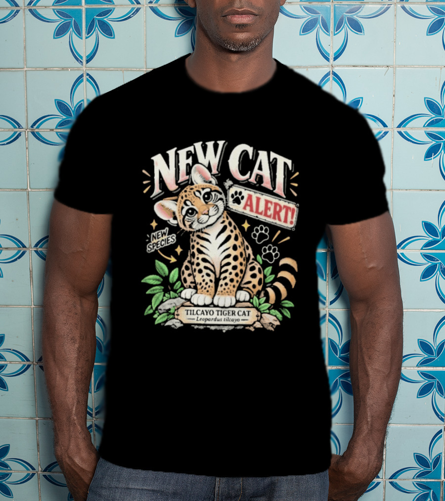 New Cat Alert Leopardus Tilcayo New Species Discovery T-Shirt