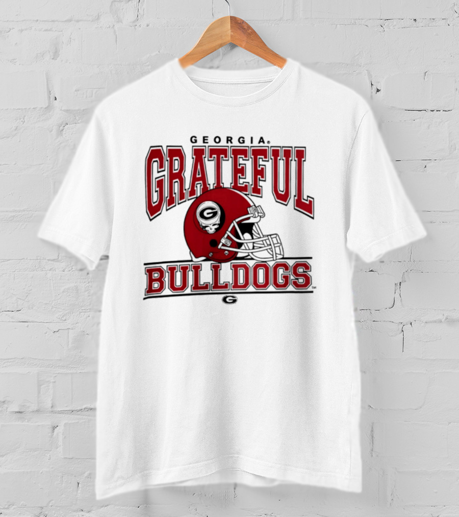 Georgia Grateful Dead Bulldogs Steal Your Helmet T-Shirt