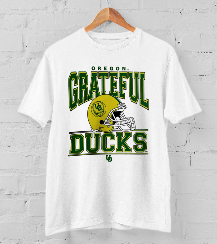 Oregon Grateful Ducks Helmet T-Shirt