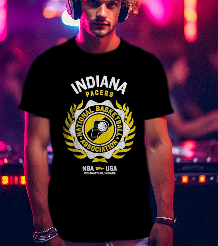 Indiana Pacers National Basketball Association NBA USA Indianapolis Indiana T-Shirt