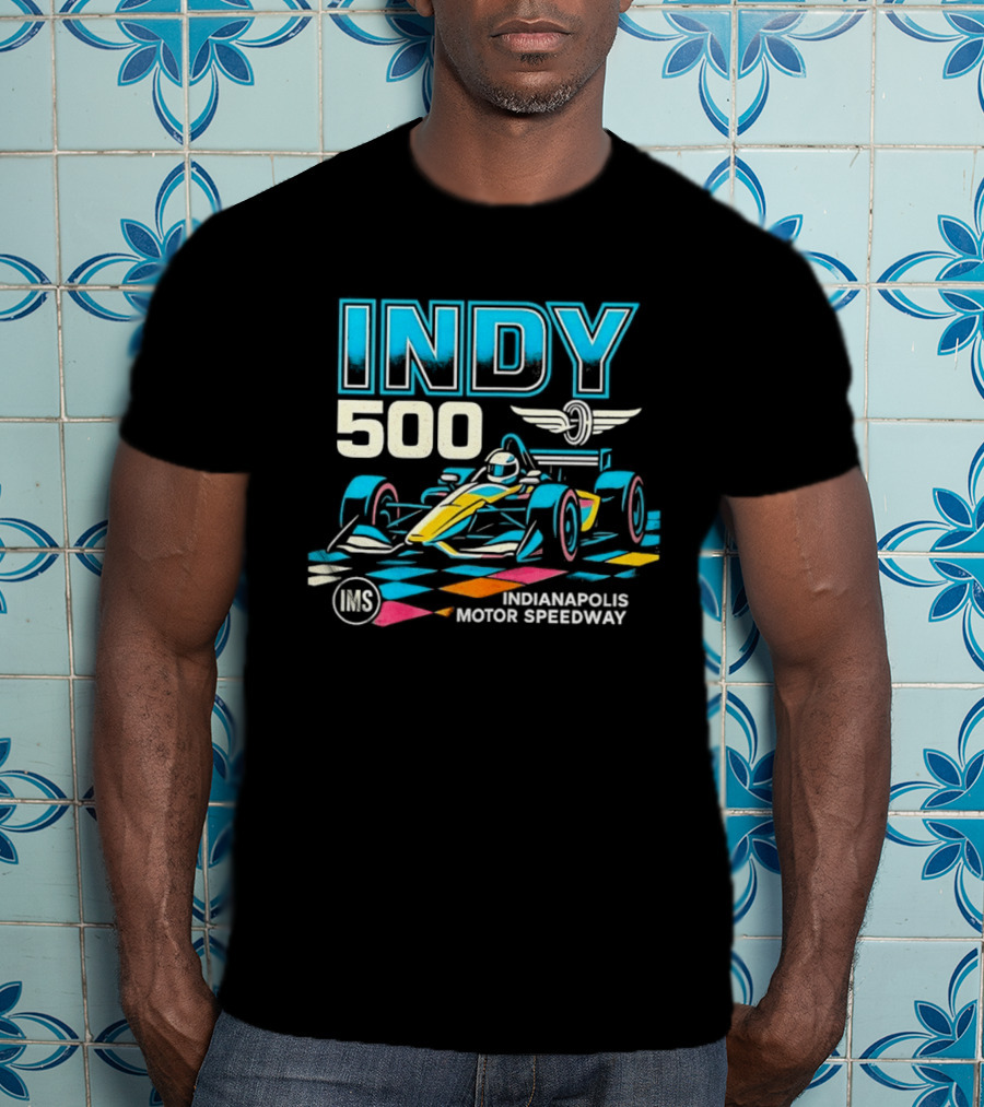 Indy 500 Indianapolis Motor Speedway Race Car IMS T-Shirt