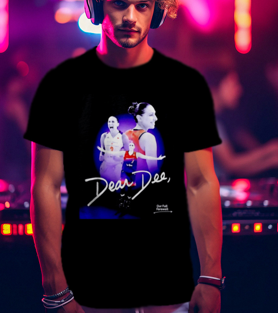 Diana Taurasi Phoenix Mercury Dear Dee Our Full Farewell T-Shirt