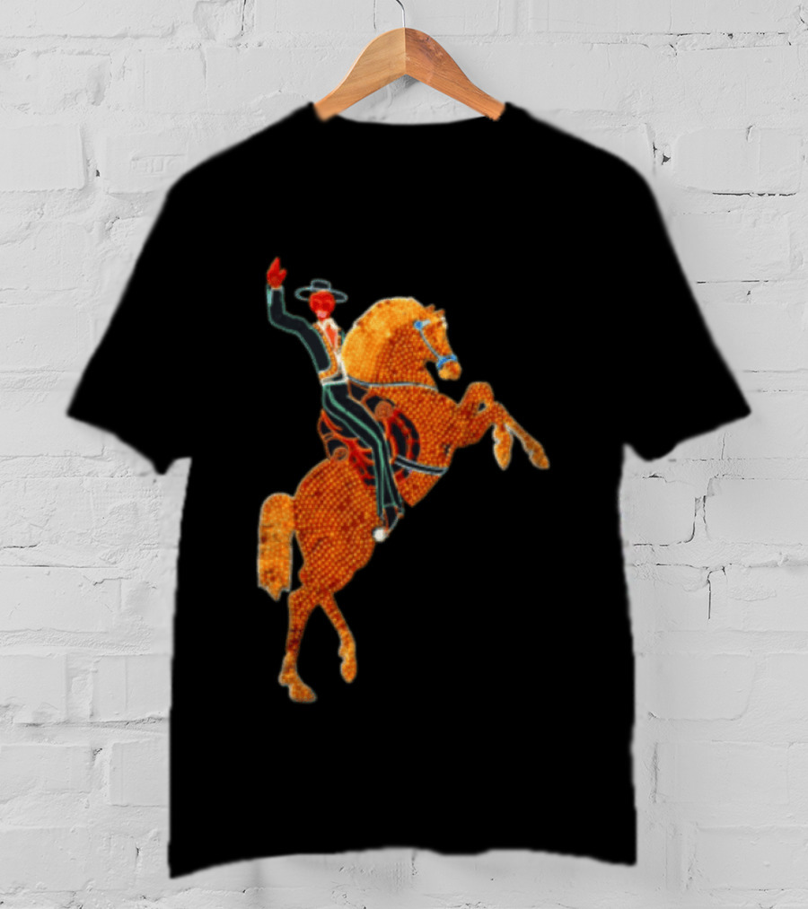 Las Vegas Cowboy Neon Sign T-Shirt