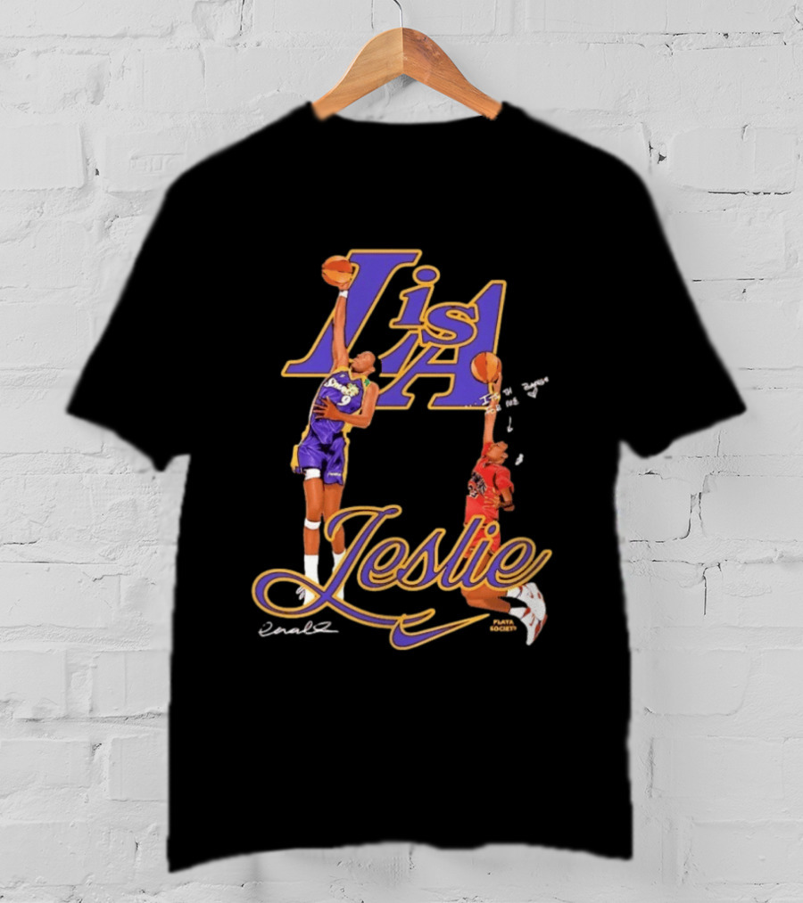 Lisa Leslie LA Sparks Monarchs Basketball Legends It's The Bangs For Me T-Shirt