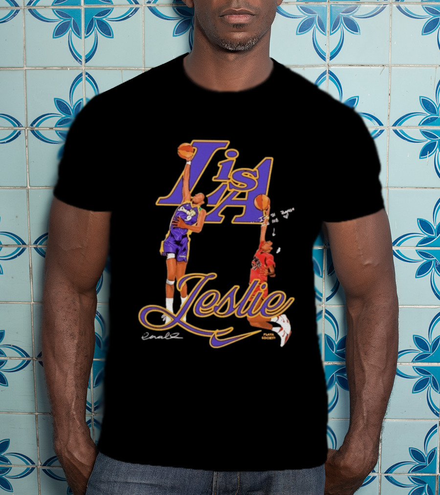 Lisa Leslie LA Sparks Monarchs Basketball Legends It's The Bangs For Me T-Shirt