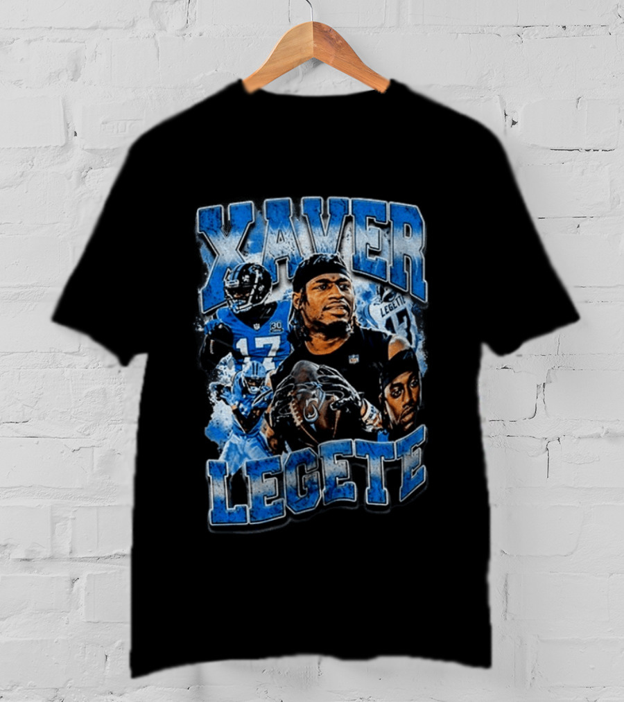 Xavier Legette Carolina Football Sports Tribute With Mac T-Shirt