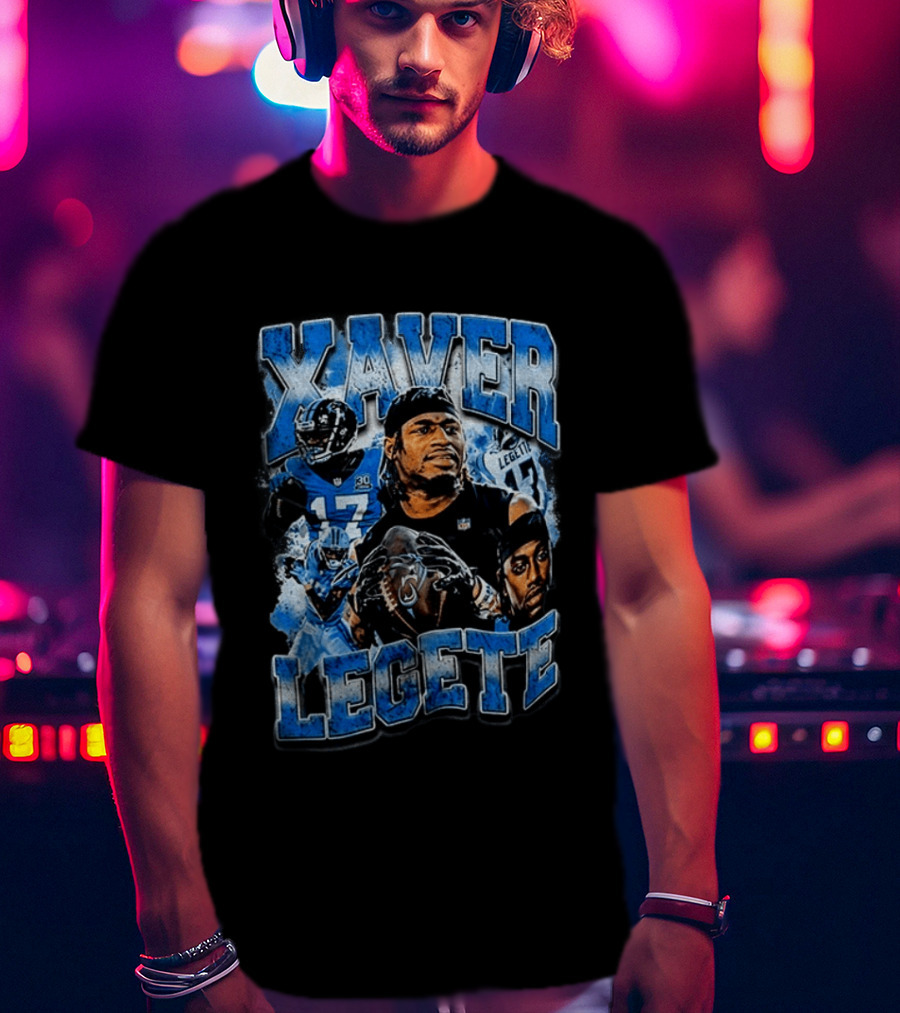 Xavier Legette Carolina Football Sports Tribute With Mac T-Shirt