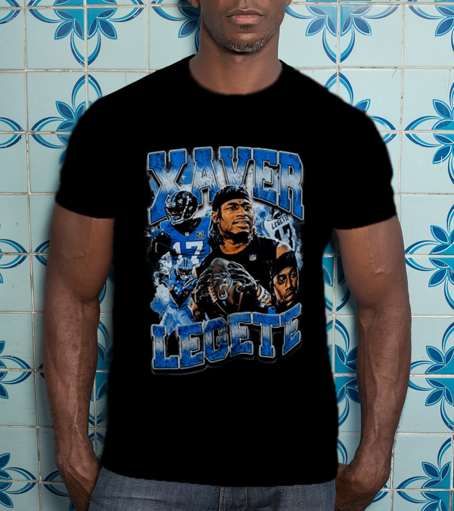 Xavier Legette Carolina Football Sports Tribute With Mac T-Shirt