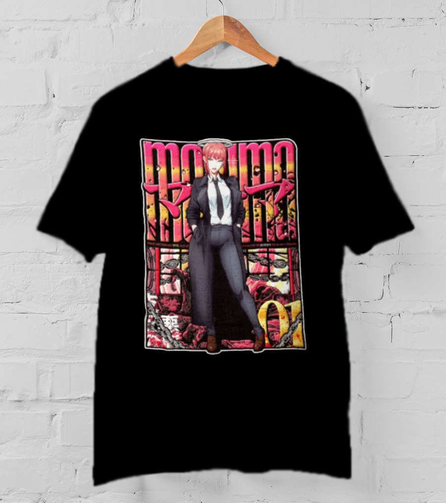 Makima Crime Justification Anime Manga T-Shirt