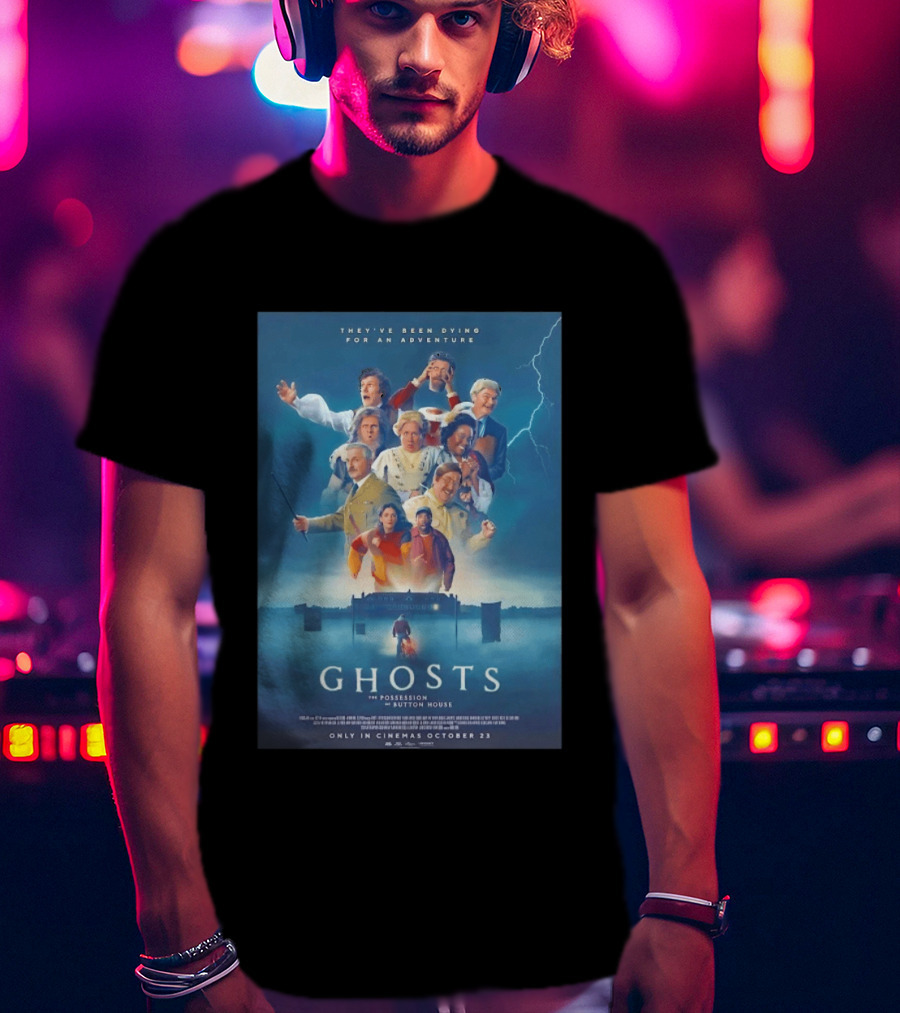 Ghosts The Possession Of Button House Movie Adventure T-Shirt