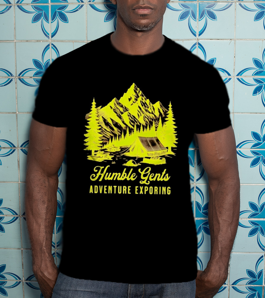 Humble Gents Adventure Exploring Mountain Camping T-Shirt