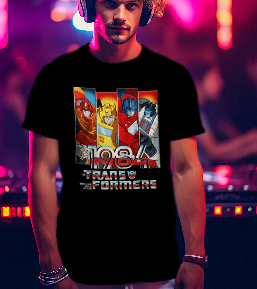 1984 The Transformers More Than Meets The Eye T-Shirt