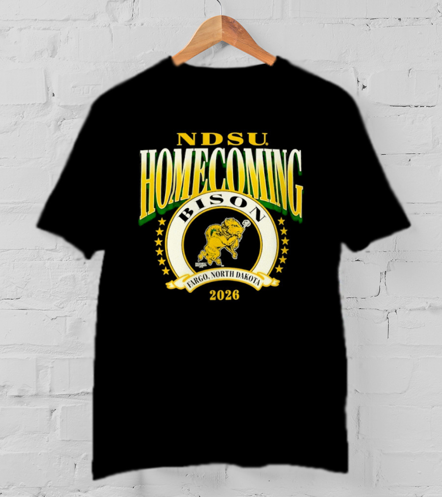 NDSU Homecoming Bison Fargo North Dakota 2026 T-Shirt