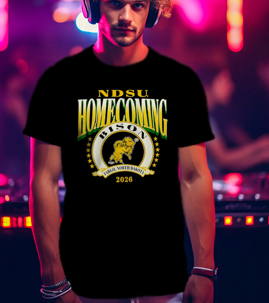 NDSU Homecoming Bison Fargo North Dakota 2026 T-Shirt