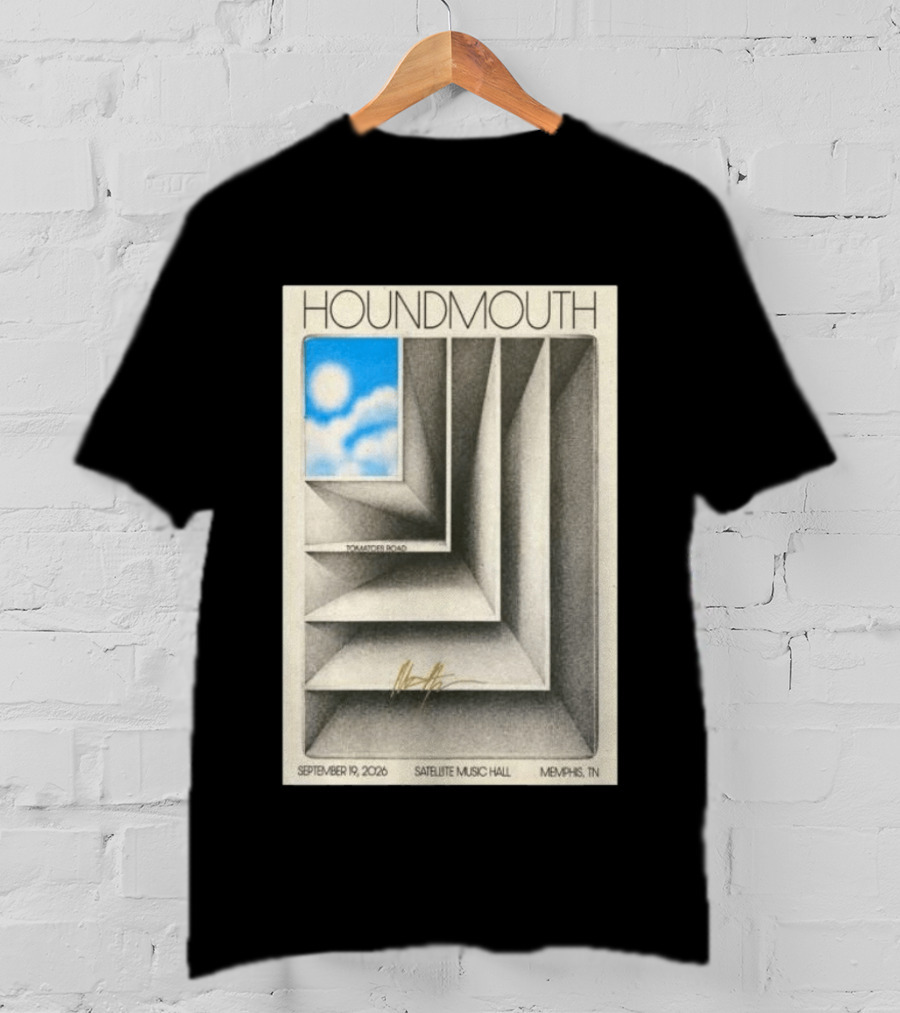 Houndmouth September 19 2026 Satellite Music Hall Memphis TN Tour T-Shirt