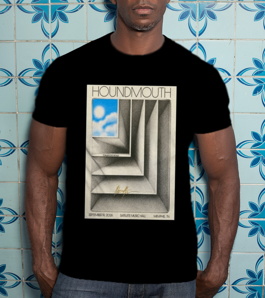Houndmouth September 19 2026 Satellite Music Hall Memphis TN Tour T-Shirt